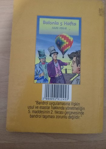 Balonla 5 Hafta - Jules Verne - Görsel 2