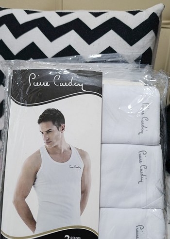 Pierre Cardin Erkek Beyaz Atlet 3lü Paket