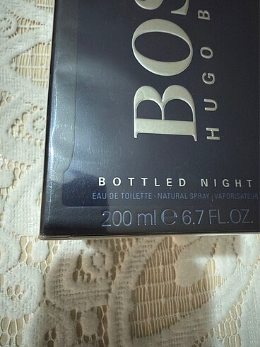 Beden ETİKETLİ , Boss Bottled Night Eau de Toilette 200 ml , Duty Free