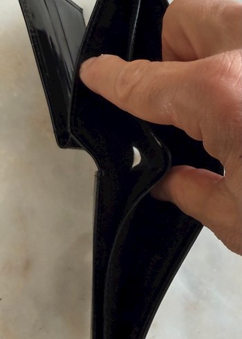 Siyah Minimalist Erkek Cüzdan, İnci Marka,Rugan - Görsel 4