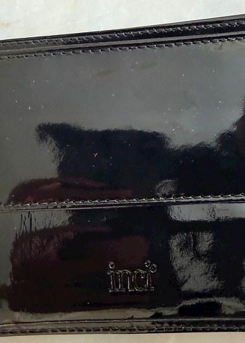 Siyah Minimalist Erkek Cüzdan, İnci Marka,Rugan - Görsel 2