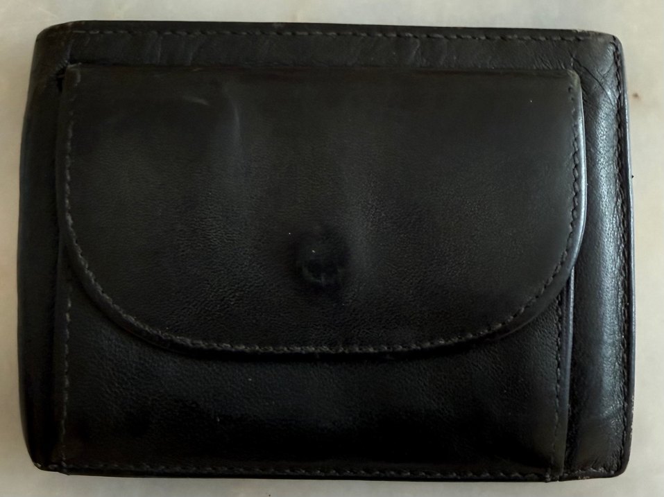 Siyah Minimalist Erkek Cüzdanı - Görsel 5