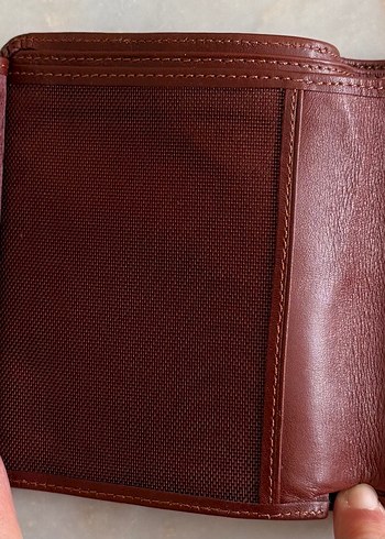 Parlak Bordo Erkek Cüzdanı , İnci Marka - Görsel 4