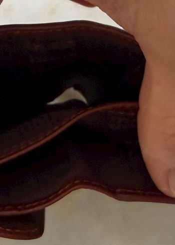 Parlak Bordo Erkek Cüzdanı , İnci Marka - Görsel 6