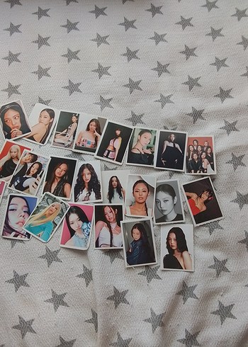 kpop foto kartları