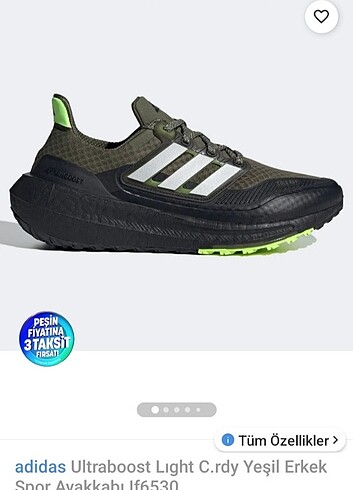 Adidas Ultraboost Erkek Spor Ayakkabı