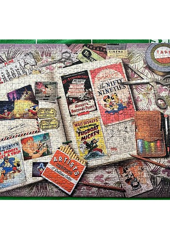 Ravensburger 1940 Mickey Yıldönümü Temalı Puzzle - Görsel 2