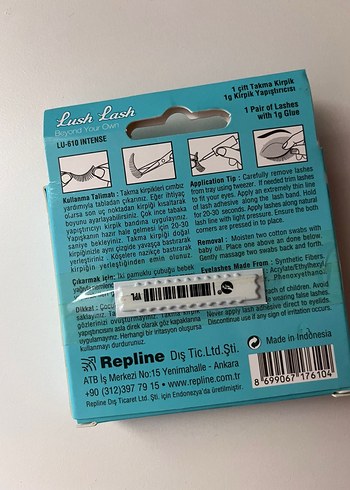 Lush Lash Yoğun Bej Takma Kirpik - Görsel 2