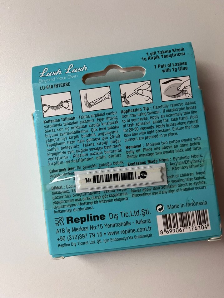 Lush Lash Yoğun Bej Takma Kirpik - Görsel 2