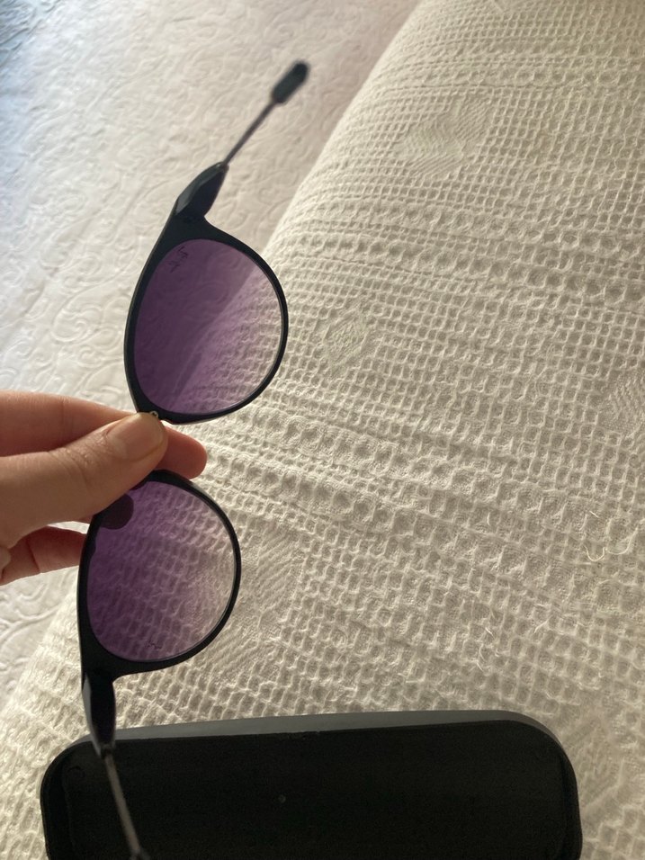 Mor Goth Tarzı erkek Güneş Gözlüğü - Görsel 3