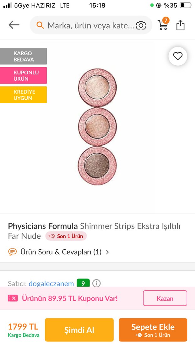 Bej ve Gri far Seti - Görsel 3