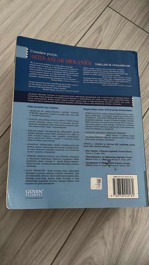 Akışkanlar Mekaniği - Temelleri ve Uygulamaları - Görsel 2