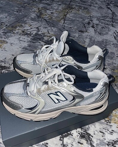 New Balance 530 çelik gri orjinal sıfır