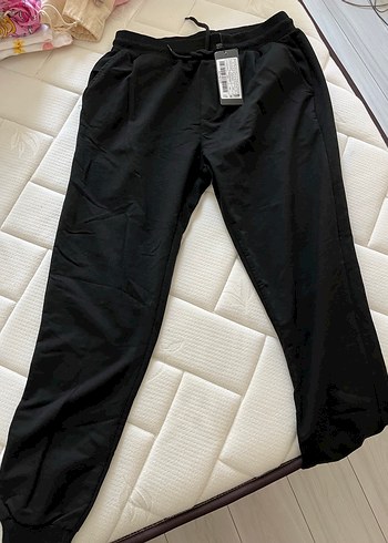 Siyah Fermuarlı Erkek Eşofman Altı - Görsel 4