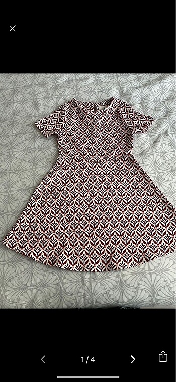 Zara vintage elbise