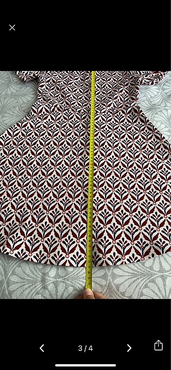 10 Yaş Beden Zara vintage elbise
