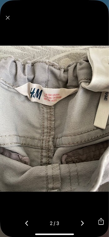 H&M Hm kız çocuk pantolon
