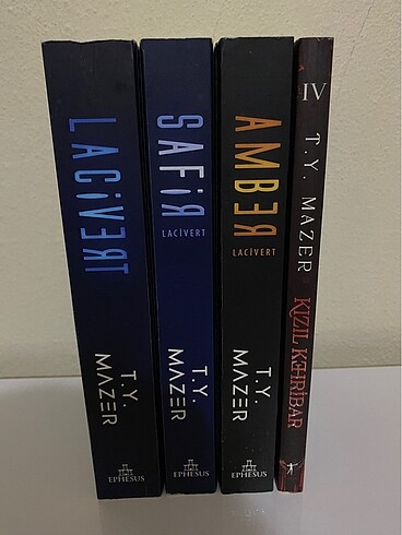 Lacivert serisi 4 kitap