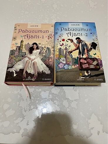 Pabucumun ajanı iki kitap ciltli