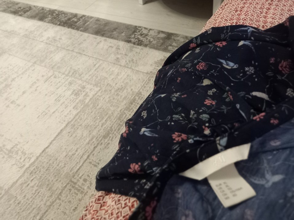 Çiçek Desenli Bohem Bluz - Görsel 2