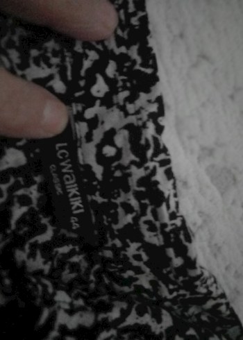 LC Waikiki Siyah Desenli - Görsel 2