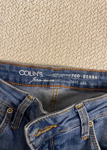 Kadın Lacivert Regular Fit Denim Pantolon - Görsel 2