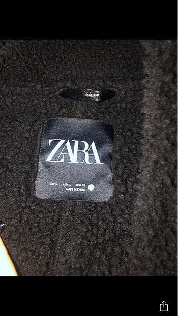 l Beden zara biker ceket