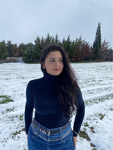 Diğer Çift Kemer Bol Kesim Jean