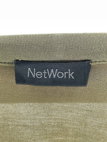 xs Beden haki Renk Network Günlük Elbise %70 İndirimli.