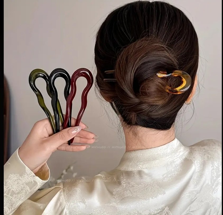 Kore Tarzı Topuz Tokası - Görsel 2