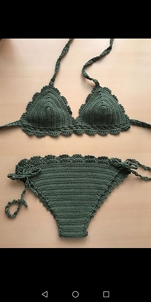 örgü bikini