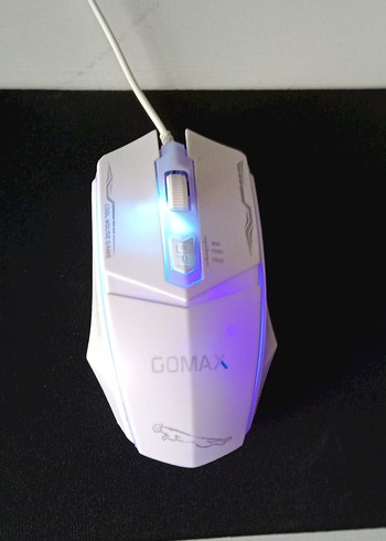 Beyaz GOMAX Kablolu Mouse