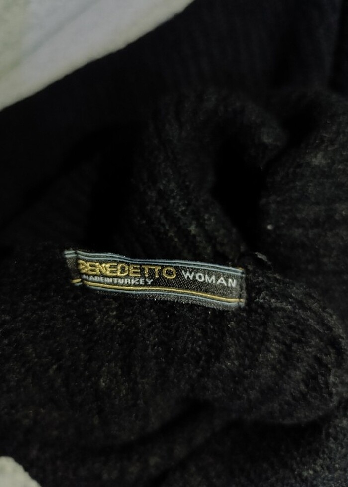 Benedetto woman triko orjinal Kazak - Görsel 4