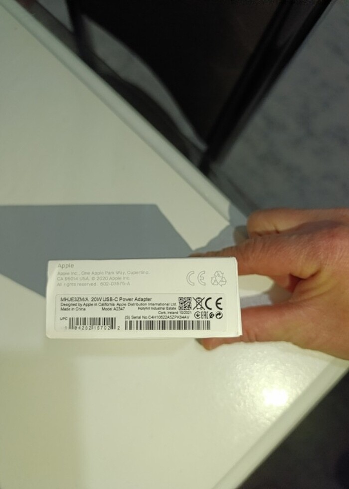 Apple 20W USB güç Adapter - Görsel 3