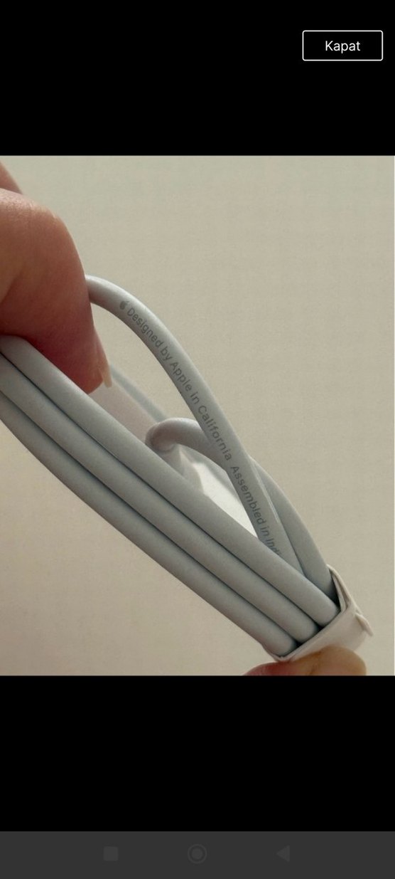 Bej 20W USB-C Telefon Şarj Kablosu - Görsel 2