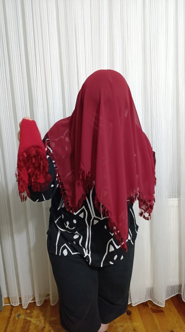 kına başörtüsu ve mendili - Görsel 2