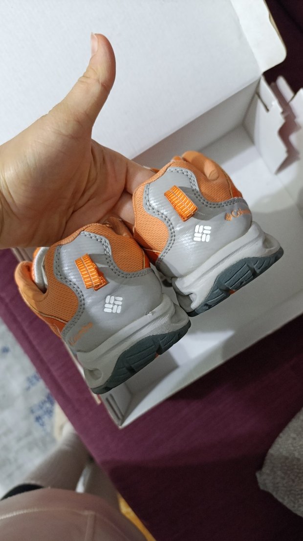 Colombia Turuncu Bağcıklı Kadın Spor Ayakkabı - Görsel 5