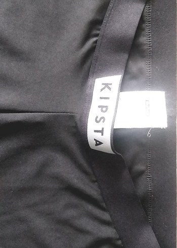 Kadın Siyah Midi ,Termal Tayt. Kemerli Fit Kesim - Görsel 4