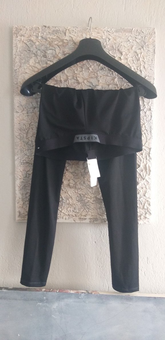 Kadın Siyah Midi ,Termal Tayt. Kemerli Fit Kesim - Görsel 5