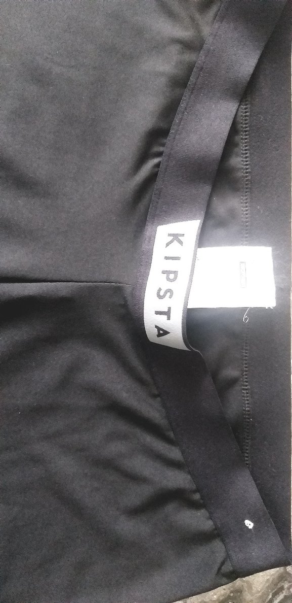 Kadın Siyah Midi ,Termal Tayt. Kemerli Fit Kesim - Görsel 4