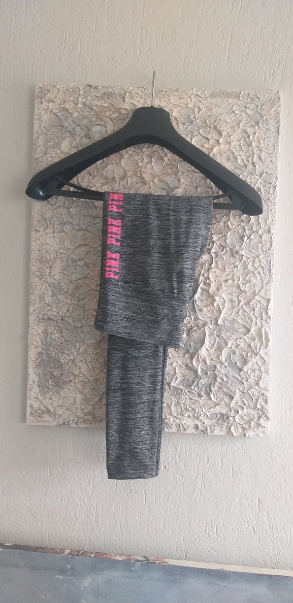 Gri Baskılı Kadın Spor Tayt - Görsel 3