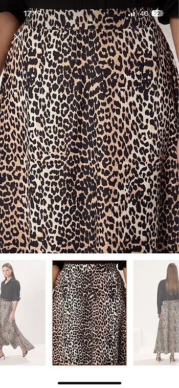 36 Beden Leopar desen etek