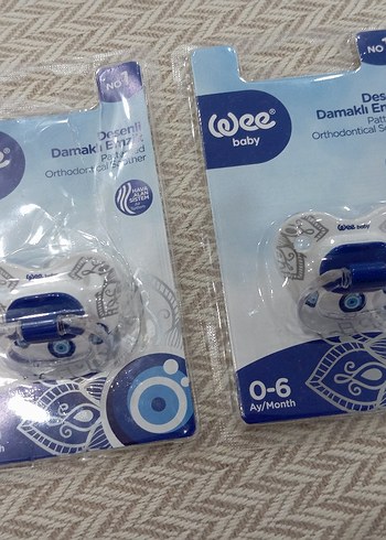 Wee Baby 0-6 Ay Ortodontik Emzik ve yenidoğan bebek kıyafetleri