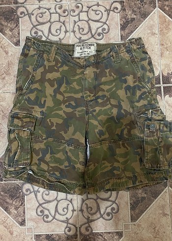 Abercrombie & Fitch Abercrombie Kamuflaj Jorts