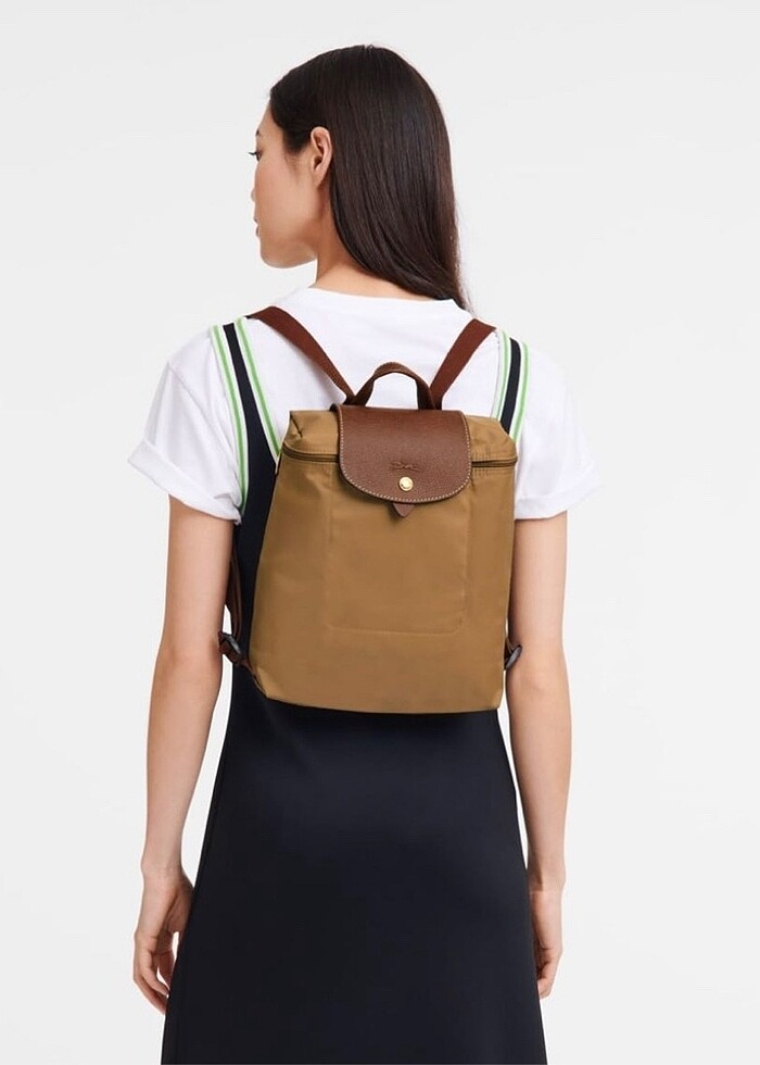 Longchamp Le Pliage M sırt çantası - Görsel 4