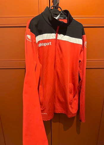 l Beden kırmızı Renk Kırmızı Fermuarlı Erkek Spor Ceket