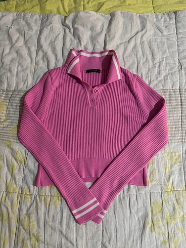 Pembe trendyol bluz
