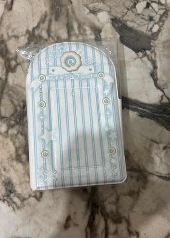 Pastel Mavi Desenli K-pop veya instax için fotoğraf albüm/binder