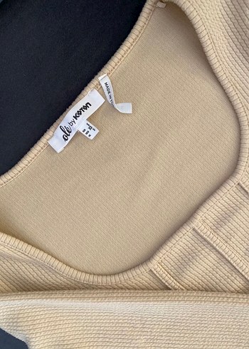 Bej Kadın Uzun Kollu Triko Bluz - Görsel 3