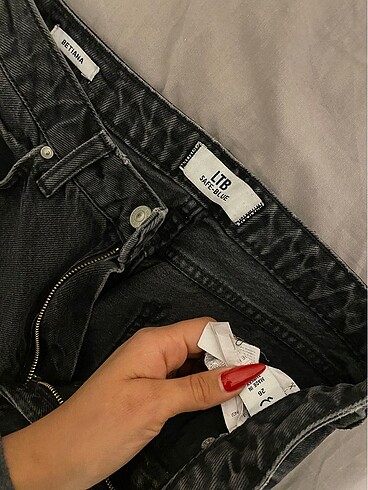 26 Beden siyah Renk Kot pantolon